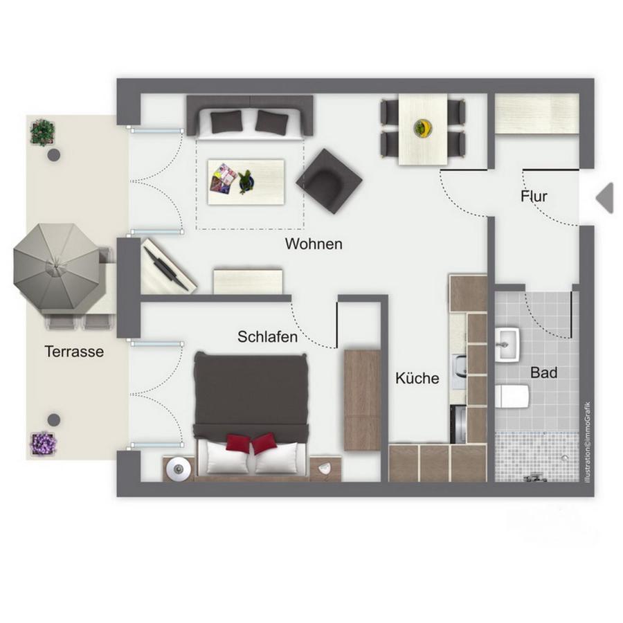 Duenenblick Wohnung 36 Boltenhagen  Eksteriør bilde